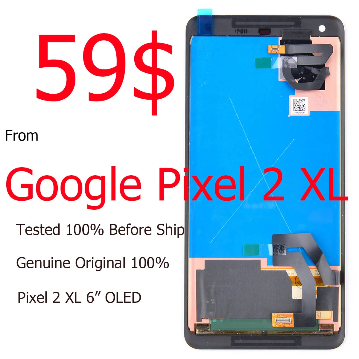 

Cheap Original Lcd Display Screen For Google Pixel 2 XL Replacement Special Offer Lcd Touch Screen for Google Pixel 2XL