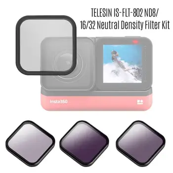

3pcs IS-FLT-802 ND8/16/32 Filters Neutral Density Filter Kit Dimmer for Insta360 ONE R 4K Edition Camera