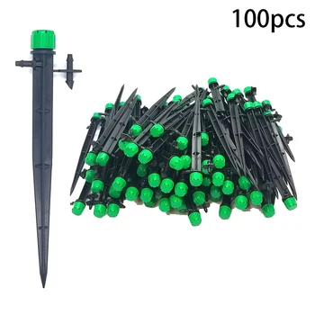 

Irrigation Water Dripper Watering Supplies 100pcs Set Micro Adjustable