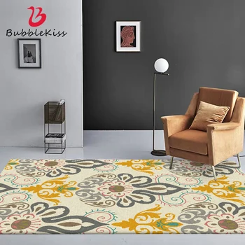 

Bubble Kiss Pastoral Style Carpet Luxury Printing American Living Room Rugs Home Bedroom Decoration Non-Slip Customized Area Rug