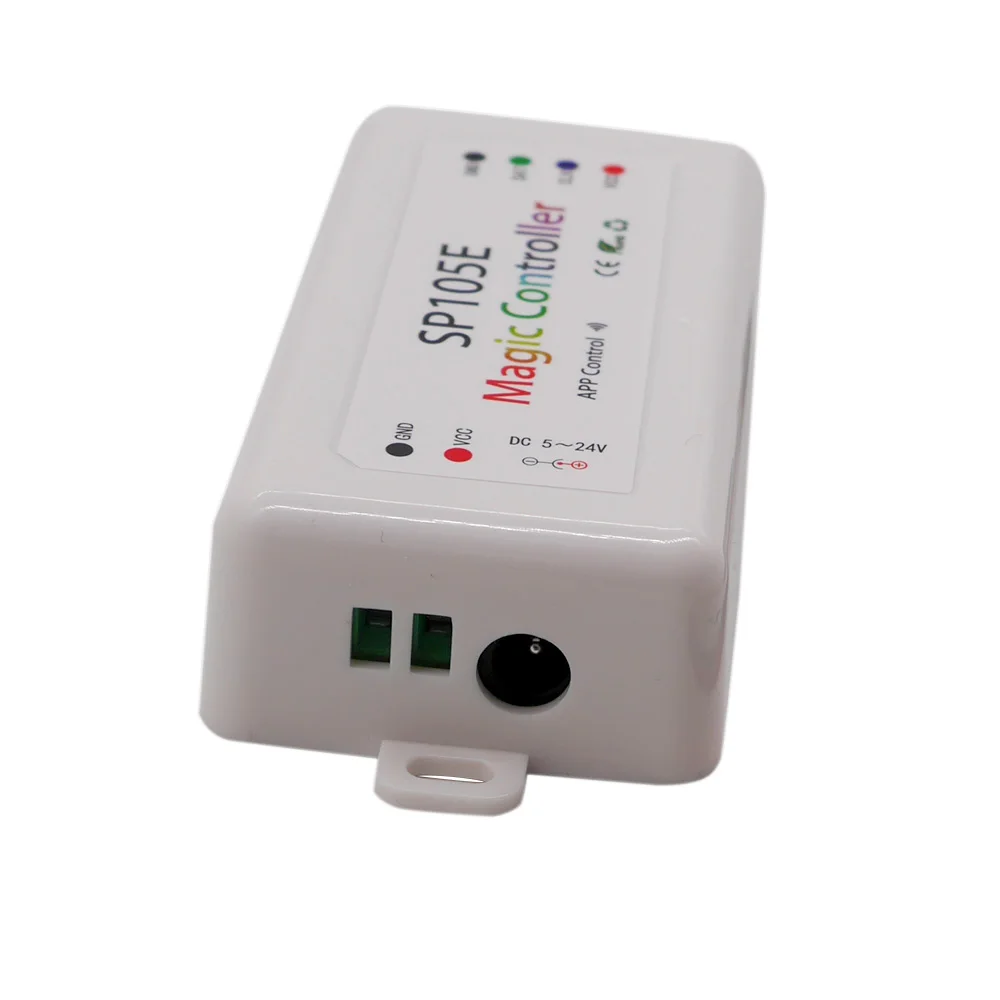 Светодиодный музыкальный контроллер SP108E Wi Fi WS2811 WS2812B SP107E SK6812 SP105E Bluetooth APA102 SP110E WS2801