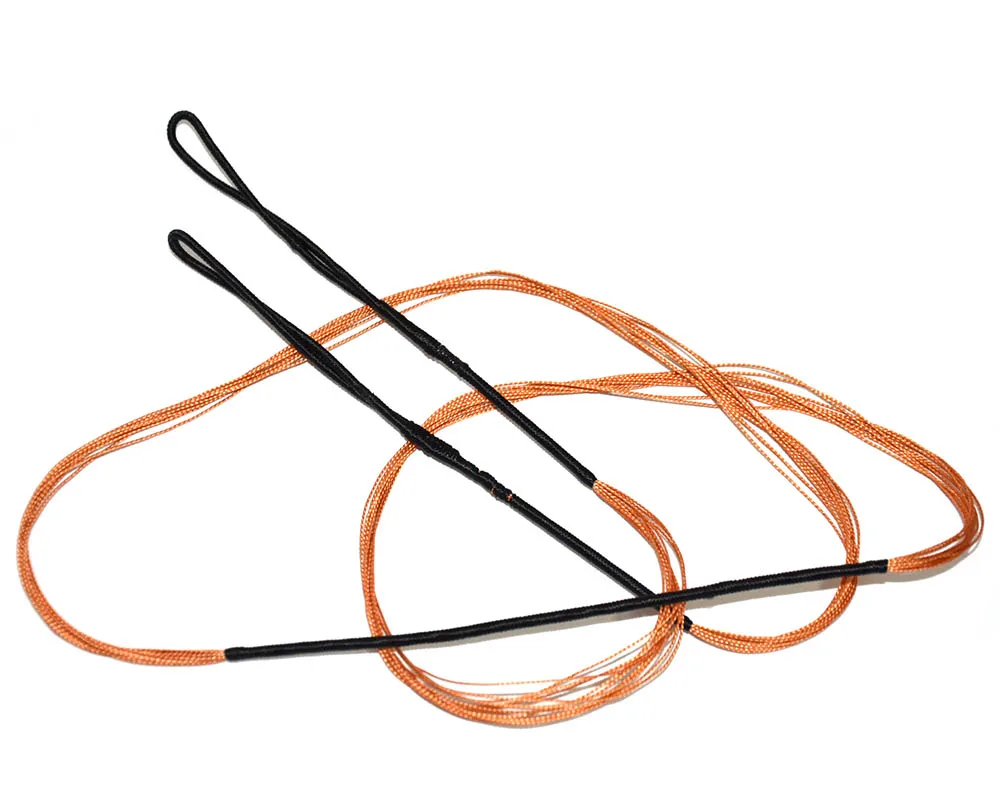 

1pc Length 125-156cm Black&Orange Bowstring Archery Tyre Line & Nylon Bow String for Hunting Shooting Bow Bow Accessories
