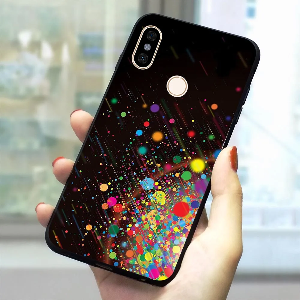 

Colorful Rainbow Phone Case for Xiaomi Mi CC9E Cover Mi CC9 A3 Pro Pocophone F1 A1 5X 6X A2 Lite 6 8SE 9 9SE 9T Pro