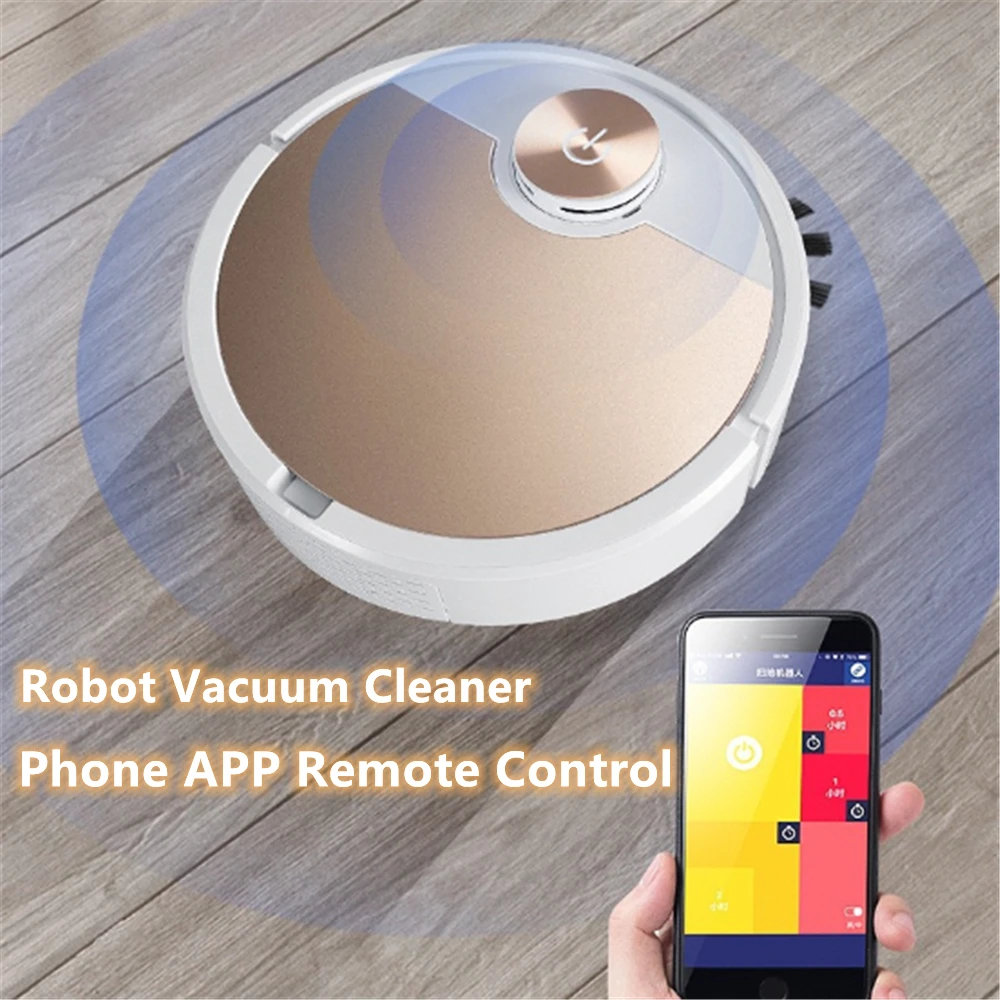 Intelligent Vacuum Cleaner Touch Switch Smart Sweeping Robot APP Remote Control Timing Automatic Machine Home Appliance | Дом и сад