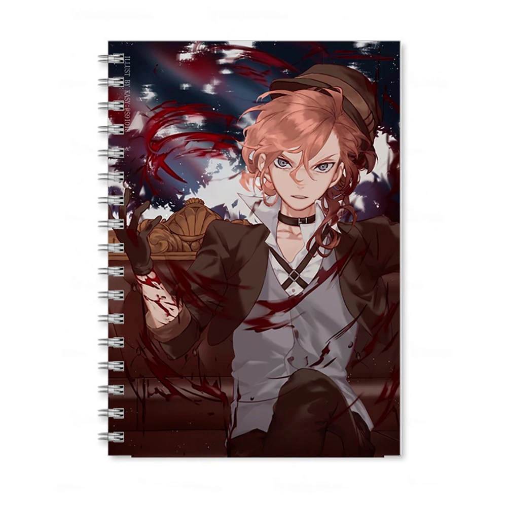 Скетчбук блокнот тетрадь аниме Бродячие псы Bungou Stray Dogs Великий из бродячих псов