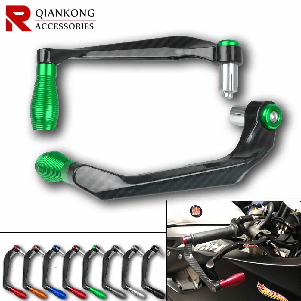 7/8"22mm Universal type Motorcycle Lever Guard Brake Clutch Lever Protector FoR KAWASAKI Z1000R Z750/R Z750S Z800/E ZRX1100
