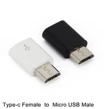New 1pc Type C Female To Micro USB Male Adapter Converter Connector for Samsung huawei xiaomi