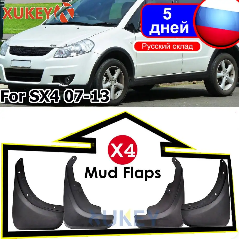 Подлинные Брызговики XUKEY для SUZUKI SX4 07 13 задние брызговики в стиле oе от грязи
