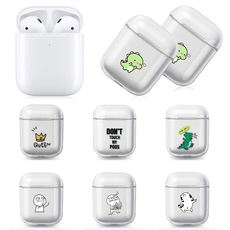 Airpodsためのケースかわいい漫画猫恐竜ハードワイヤレスbluetoothイヤホンapple Airpods 2 1保護カバーボックス イヤホン用アクセサリー Aliexpress Airpodsためのケースかわいい漫画猫恐竜ハードワイヤレスbluetoothイヤホンapple Airpods 2 1保護カバーボックス イヤホン用アクセサリー Aliexpress