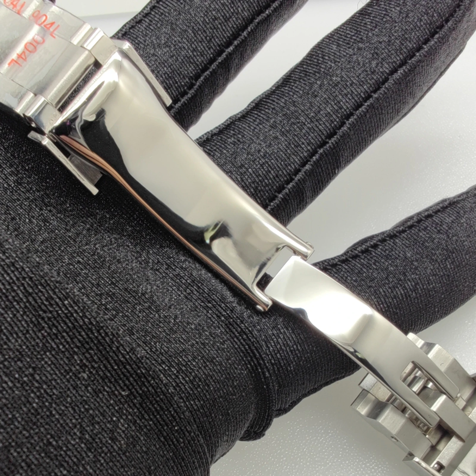 20mm Watch Strap 316L Stainless Steel Bracelet Steel Band Quick Fine-Tuning Mechanical Watch Watchband Replacement