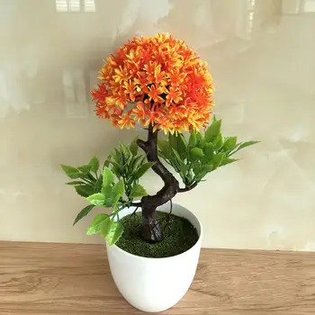 

Simulate Potted Plant Simulate Simulate Onion Flower Ball Plant Rich Flower Bonsai Set Small Potted Green Plant Home Decoration