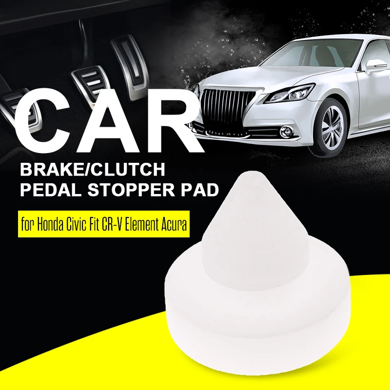 1 Pc Car Brake Clutch Pedal Stop Pad Switch Stopper For Honda