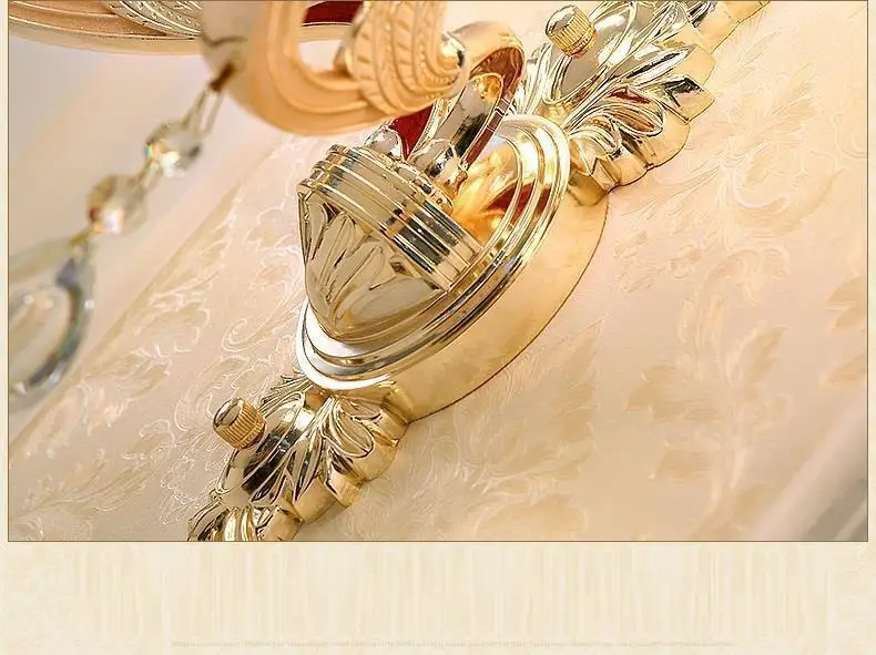 Wandlampe деко росписи Винтаж лампа Aplique Luz для дома кристалл Lampara де сравнению интерьер стены спальня свет
