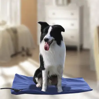

Dog Electric Heating Pad Pet Automatic Control On/off Function Heating Pad Warm Waterproof Dog Cat Nest For Autumn Winter