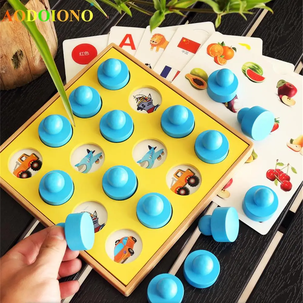 

Children Early Educational Toys Kids Interactive Tabletop Family Party Playing Games Memory Concentration Brain Training Toys