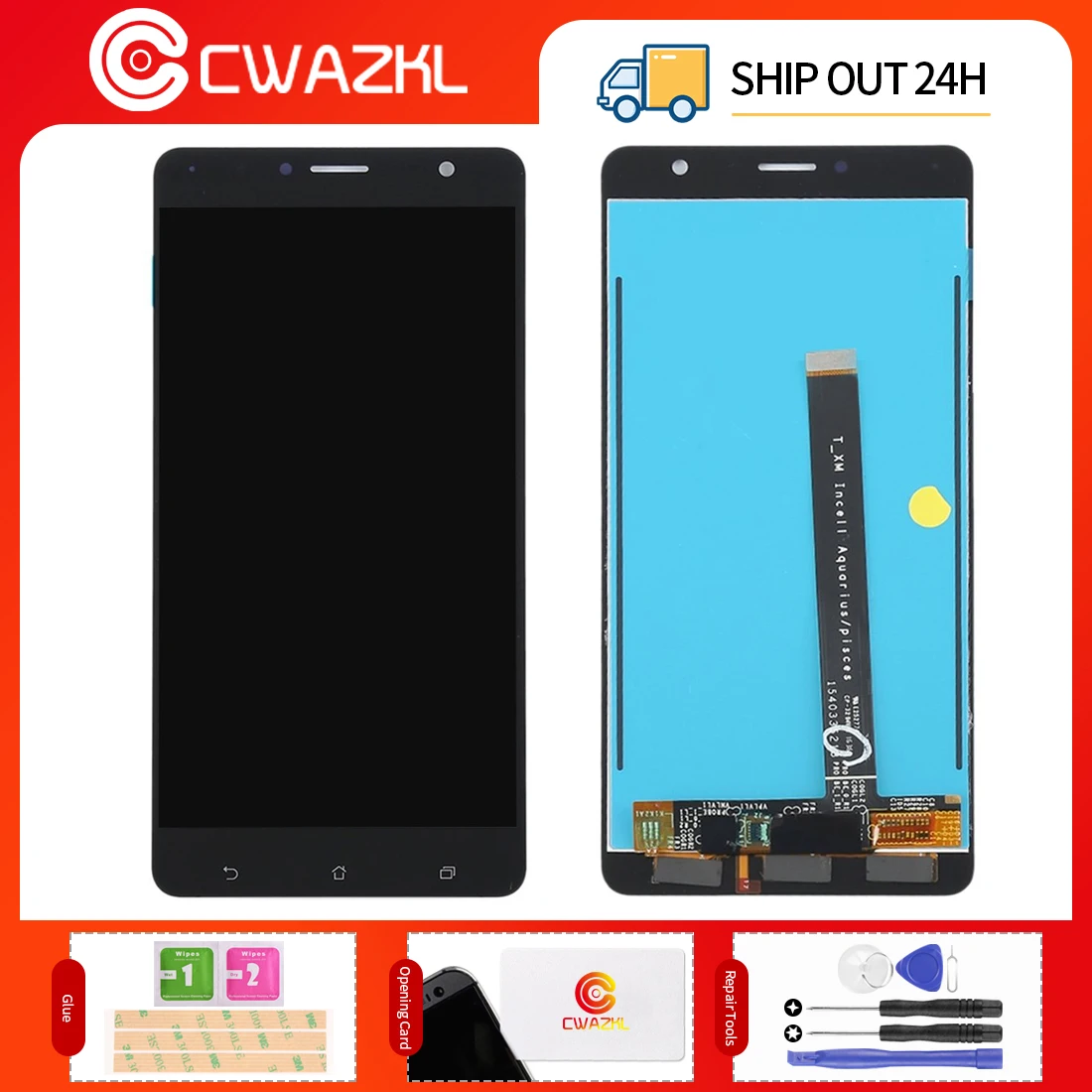 CWAZKL 5 &quotZS550KL ЖК-дисплей для Asus Zenfone 3 Deluxe ZS550KL Z01FD экран Сенсорная панель матрица