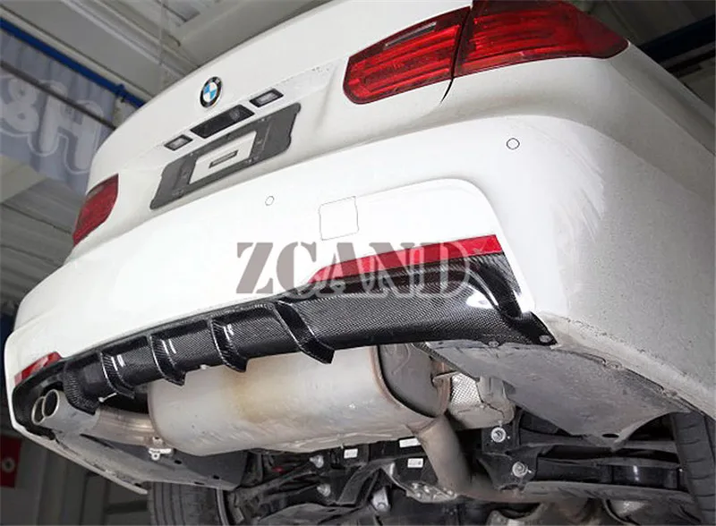 &gt Стильный задний диффузор из настоящего углеродного волокна для BMW F30 3-SERIES седан
