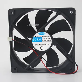 

FOR FM12025D24HSL 24V 0.30A Silent Chassis Cooling Fan 12CM Free shipping