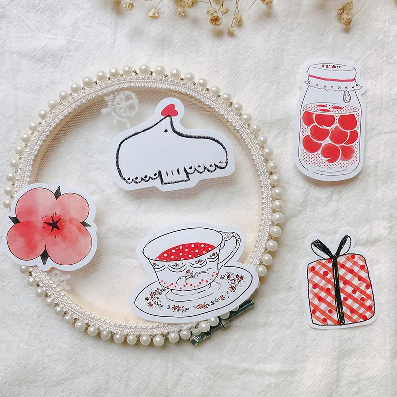 100 шт./упак. 13*19 см морской соли молоко крышка с рисунком Бумага пакет для Скрапбукинг "сделай сам" Happy planner изготовления открыток мусор журнал проекта