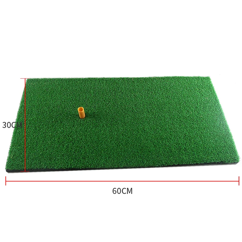 

Golf Training 12"x24" Backyard Golf Mat Residential Training Hitting Pad Practice Rubber Tee Holder Eco-friendly Indoor Mat
