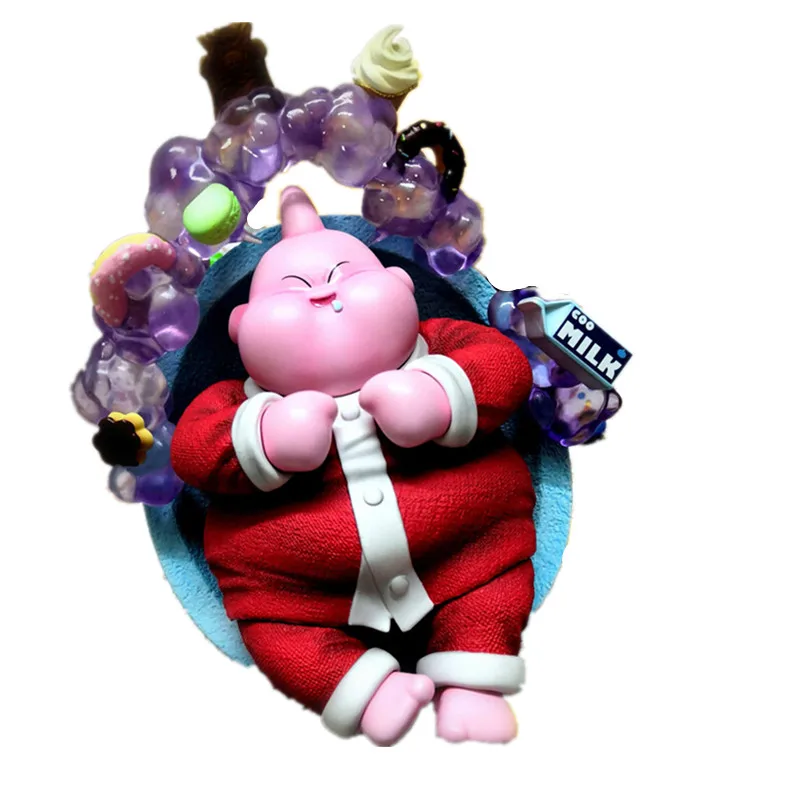 Серия сна Dragon Ball Z последний босс Majin Buu сцены сна GK смола статуя фигурка модель для детей подарок игрушка X3563