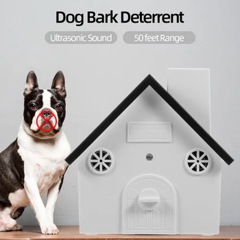 

Dog Outdoor Ultrasonic Anti Barking Stop Bark Device Dog Repeller No Barking Control Training Barking Silencer