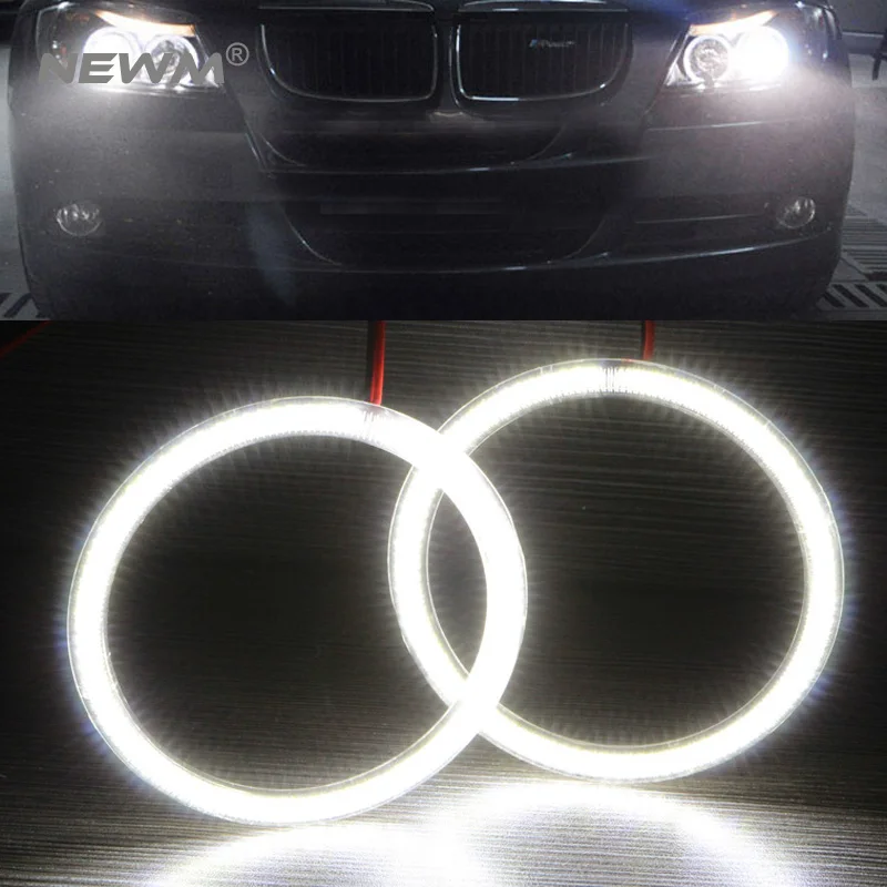 3014 SMD led кольцо галогенные огни 72 мм 80 90 105 120 125 140 ксенон белый синий зеленый