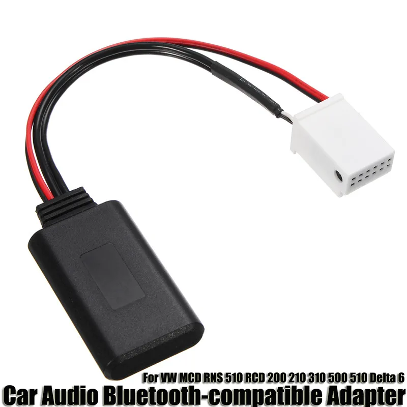 Car Audio Bluetooth-compatible Adapter Wireless Cable Electronics Accessories For VW MCD RNS 510 RCD 200 210 310 500 Delta 6 | Автомобили