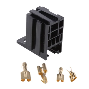 

12V 4 Pin 30 Amp Automotive Relay Socket Holders Mounting Base With Terminals for Car Van Truck