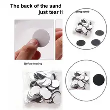 

Self-adhesive 100Pcs/Pack Useful Electric Nail Polisher Foot Sanding Paper Stable Foot Sanding Paper Convenient for Men