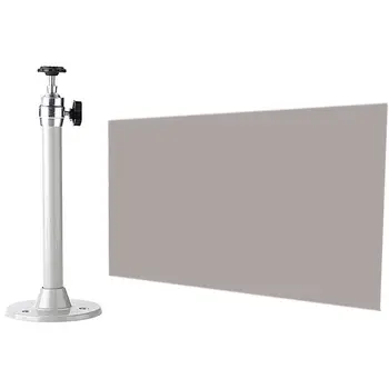 

21.5cm Universal Aluminum Projector Bracket for Projector & Projector Simple Curtain Anti-Light Sn 80 Inches