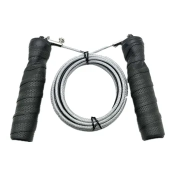 

3m Steel Wire Jump Rope Gift Speed Adjustable Unisex Fitness Skipping Equipment Sports Adult Children Bear Load Durable