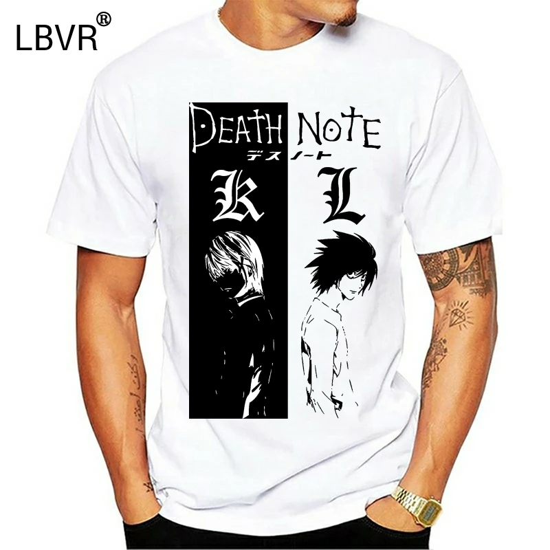

Death Note anime TV fan shirt Manga Ryuk goku Custom naruto bleach akira T-shirt Harajuku Tops t shirt