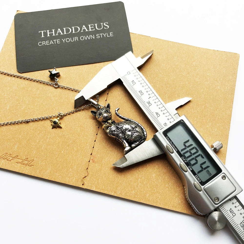 Pendant Necklace Magic Cat,2020 Brand New Link Chain Fashion Jewelry Europe Glamorous Stering  Bijoux Gift For Women