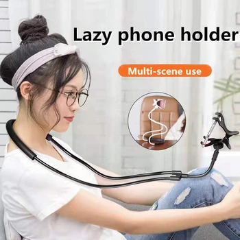 

Home Storage Shelf Phone Holder 360 Spin Clip Mobile Cell Phone Holder Lazy Bed Desktop Bracket Mount Stand Stand Base bracket
