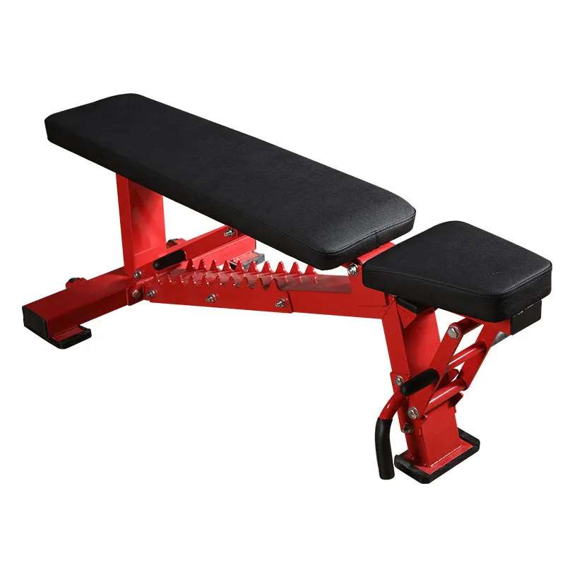 MIYAUP Professional Adjustable Serrated Commercial Fitness Chair Sit-ups Bench Press Gym Weigh Bench
