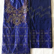 Модная женская bazin brode кружевная ткань Африканский bazin riche getzner с камнями и бисером Африканский bazin lace Высокое качество 7 ярдов