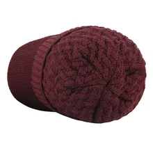 Зимняя мужская шапка и шарф, теплая вязаная шапка и шарф, уличная зимняя бархатная теплая шерстяная шапка gorro de lana para hombre, новинка* F29