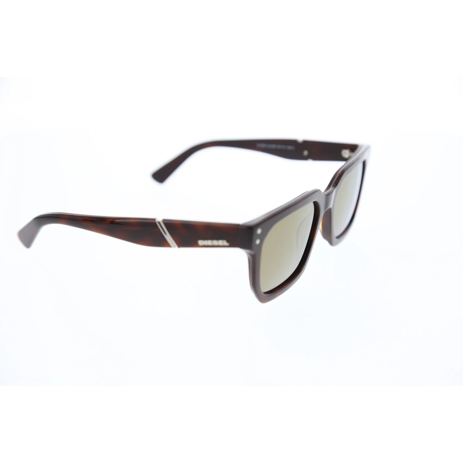 

Men's sunglasses dl 0253 52n bone Brown organic square square 54-19-145 diesel