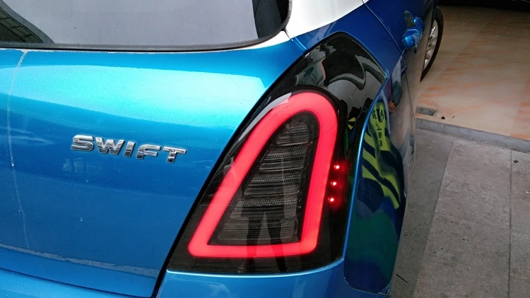 Автомобильный стильный задний фонарь чехол для Suzuki Swift задние фонари 2005- светодиодный задний фонарь свифт задний фонарь все светодиодный задний фонарь