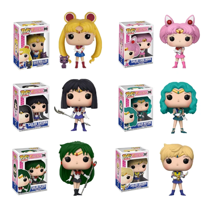 Тематическая фигурка Funko pop Сейлор Мун и луна статуя заяц персонаж кукла Чиби