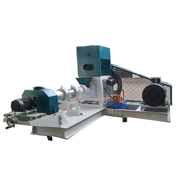 

Big capaicty 1.0-1.2T/H floating fish feed pellet extruder meal making machine