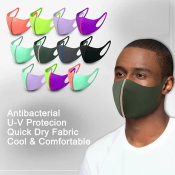 

Cotton Dustproof Face Mouth Masks Cover Personality Windproof Facemasks Reusable Washable Cubrebocas Masks Mascarilla 11 Colors