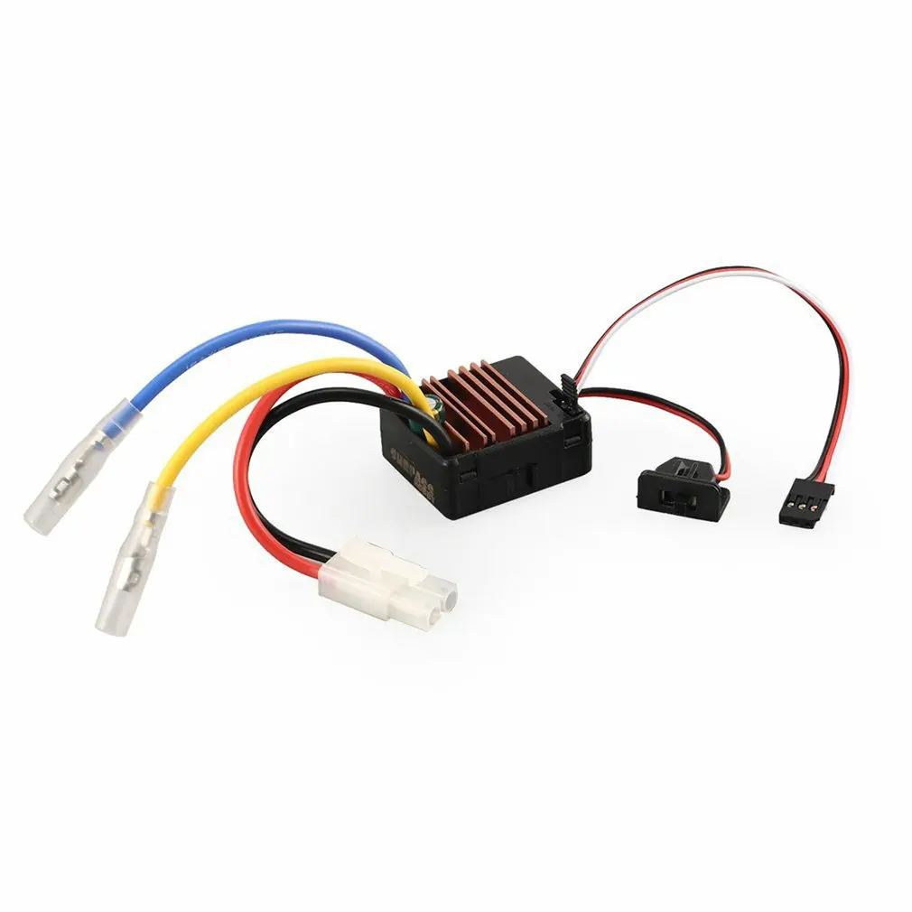 

60A Brushed ESC with 5V/2A BEC Tamiya Plug for HSP HPI For Kyosho For TRAXXAS 1/10 RC Crawler Off-road Climbing Car