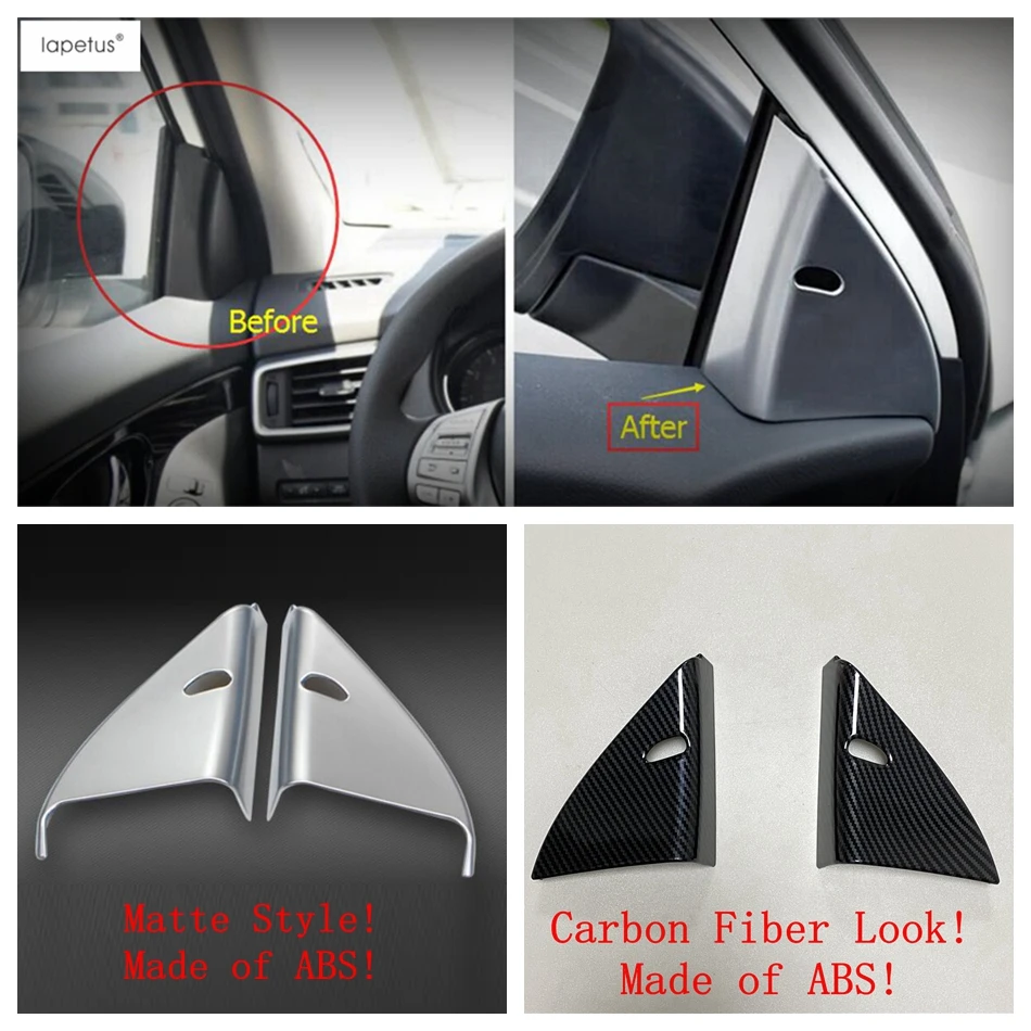 Аксессуары Lapetus для Nissan Qashqai J11 2014 2020 столб передний треугольный Декор