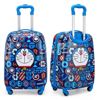

The New 2020 Cartoon Kid's Travel Trolley Bags Suitcase for Kids Children Luggage Suitcase Rolling Case Travel Bag on Wheels
