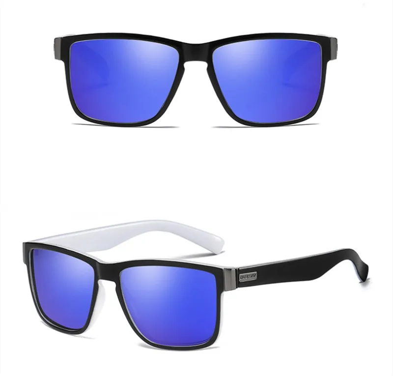 DUBERY поляризационные солнцезащитные очки для велоспорта, спорта на открытом воздухе, пеших прогулок, мужские солнцезащитные очки для мужчин, Ретро Дешевые Роскошные брендовые дизайнерские очки - Цвет: G