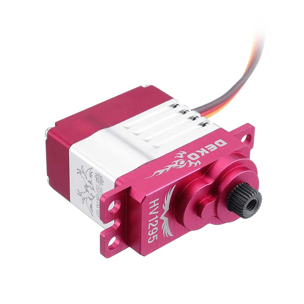 DEKO HV1295 D1102 HV металлическая Шестерня микро безъядерные цифровые сервопривод для ALZRC ALIGN GUAI запасные части для радиоуправляемого вертолета части аксессуары