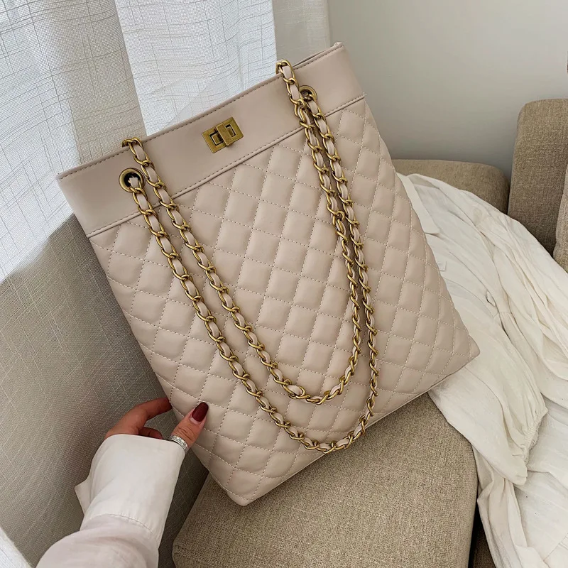 

Fairy Gentle Wind Bag 2020 Popular New Style Fashion Korean-style Versatile Rhombus Chain Fashion Shoulder Bag Bucket Bag