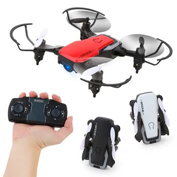 

2.4g folding four-axis aircraft WIFI fixed height gravity real-time aerial photography UAV model